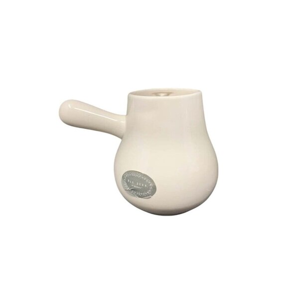 New RAE DUNN HOT COCOA Pot Pitcher Artisan Collection LL By Magenta Jug Ceramic - Picture 4 of 7
